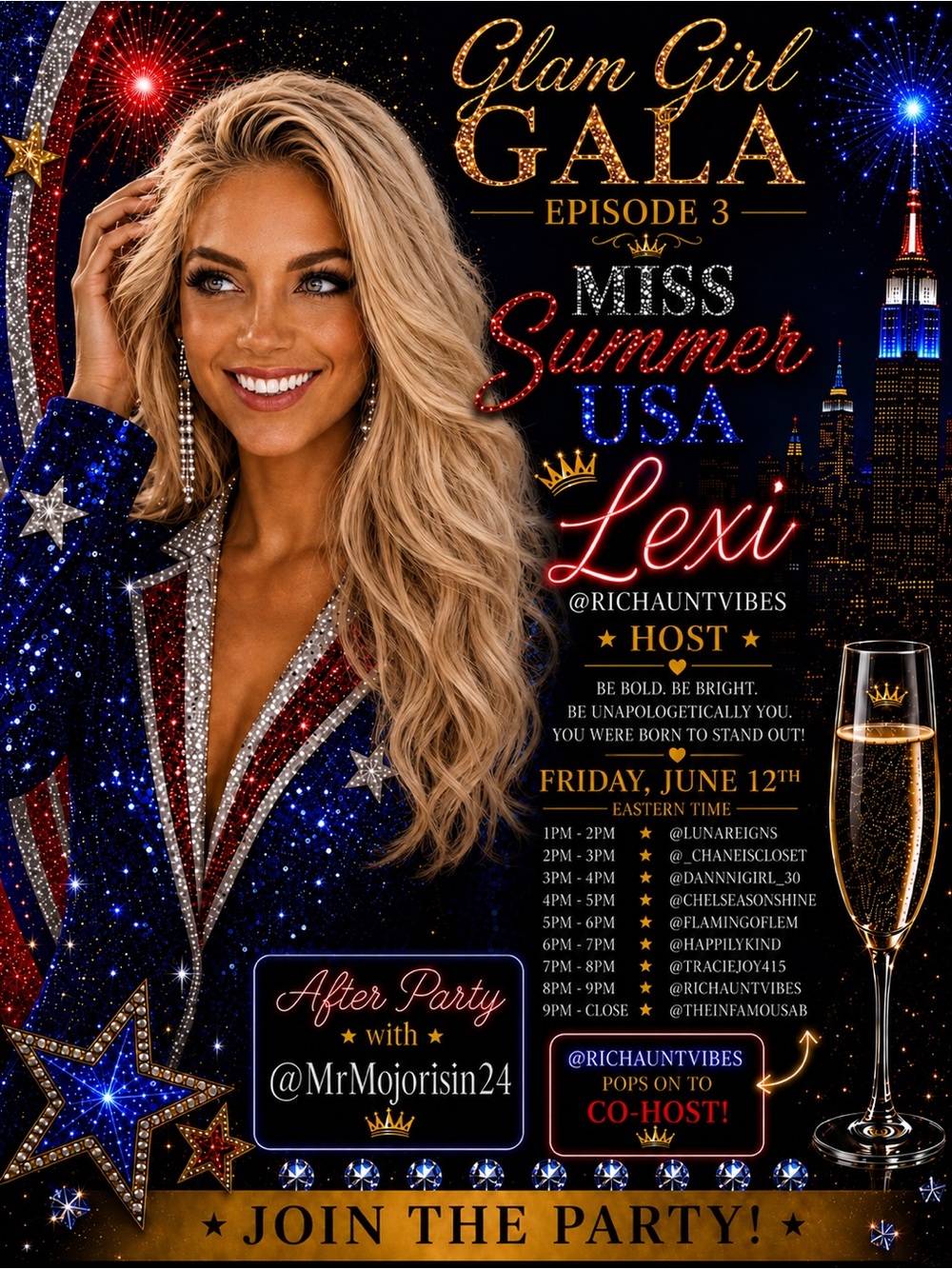 Glam Girl Gala β¨
Live Show Flyer β¨ - Picture 2 of 12